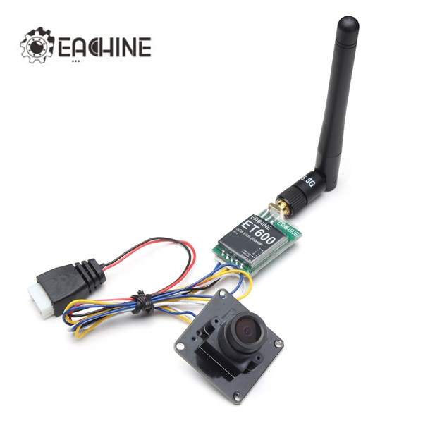 Eachine 700tvl 600mW 1/3 Cmos FPV 110/148 Degree Camera w/32CH Transmission