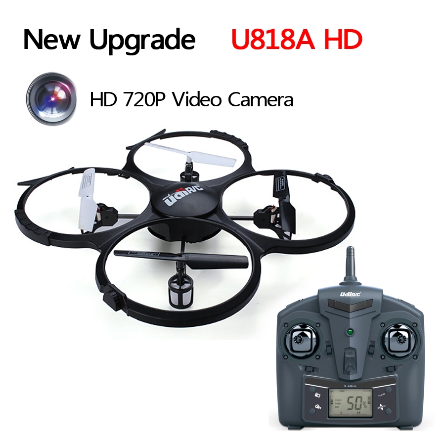 UDI New Upgrade U818A HD 720P Video Camera RC Quadcopter