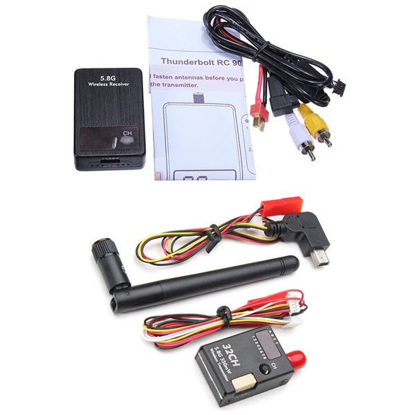 Boscam FPV 32CH 5.8G 350mW Wireless Transmitter And RC905 RX Receiver