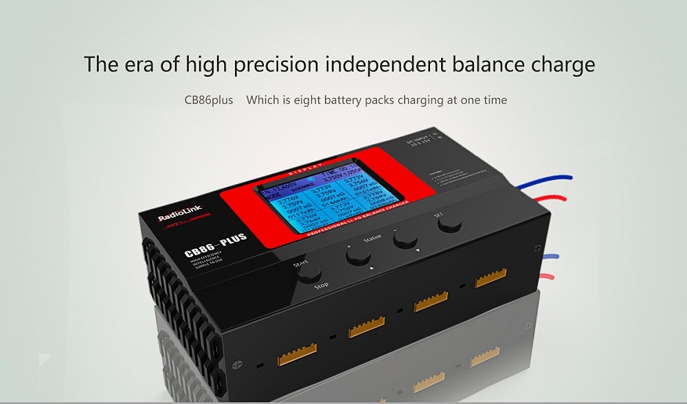 RadioLink CB86 Plus 6A 210W Lipo Balance Charger Discharger