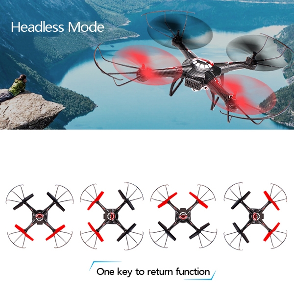 JJRC V686J 2.4G 4CH 6Axis RC Quadcopter with 720P 2.0MP HD Camera RTF