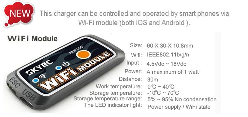 SKYRC SK-600075 WiFi Module Compatible with Original Imax B6 Mini B6AC V2