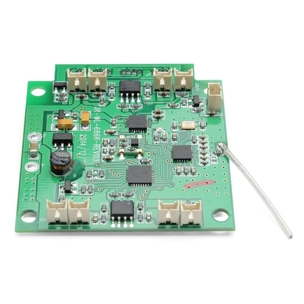 WLtoys JJRC V686G RC Quadcopter Part Receiving Board with Antenna V686-13