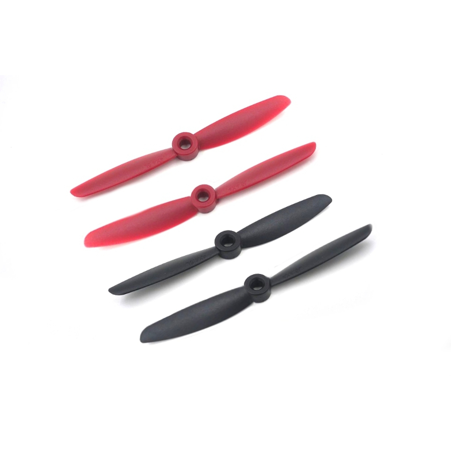 2 Pairs DYS 4045 CW CCW Propeller Red Black for 250 Frame Kit