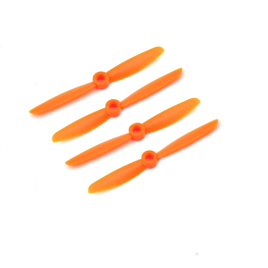 2 Pairs DYS 4045 CW CCW Propeller Orange for 250 Frame Kit