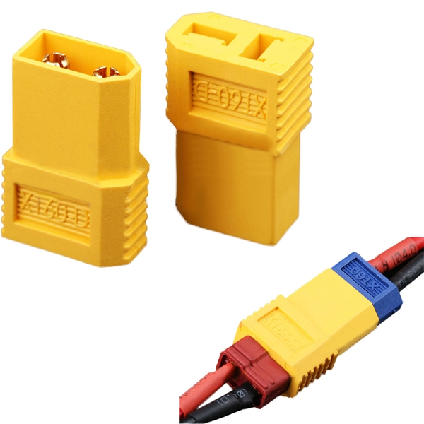 Amass XT60-D XT60 Male Plug To T Female Converter Adapter Plug