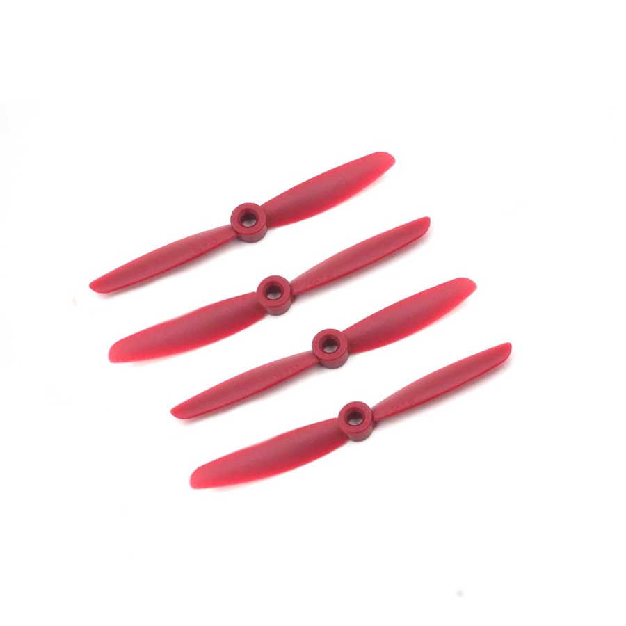 2 Pairs DYS 5045 CW CCW Propeller Red for 250 Frame Kit