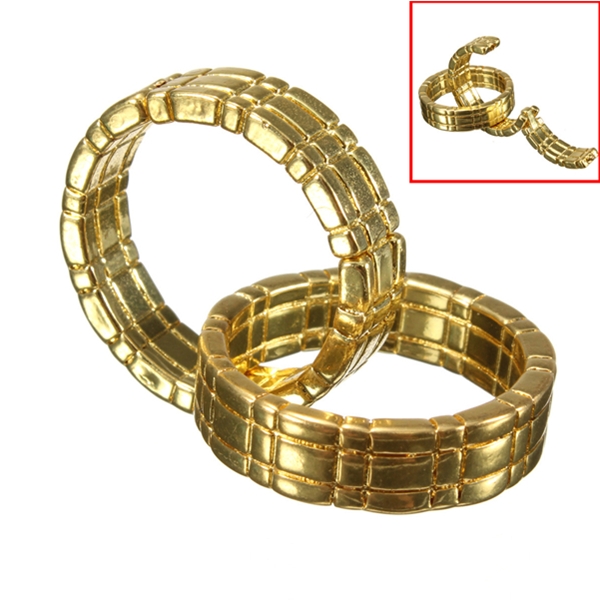 Magic Trick Gold Ring Close Up Linking Finger Ring