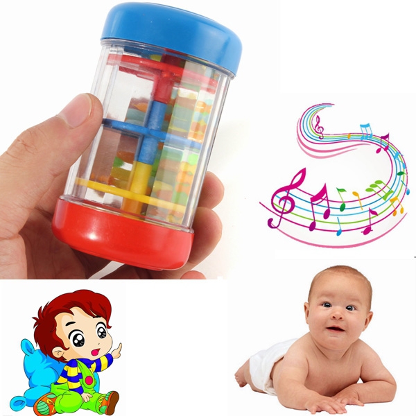 Baby Rainmaker Tube Shaker Music Sensory Auditory Instrument Education Toy
