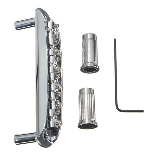 Chrome Plated Steel Metal Bridge for Fender Mustang