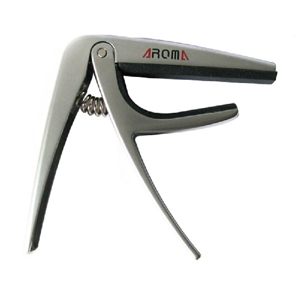 AROMA AC-02 Guitar Capo Zinc Alloy Capo Silicone Cushion Capo