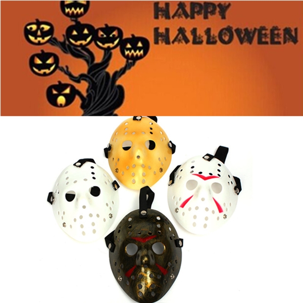Old Jason Voorhees Halloween Mask Horror Hockey Mask