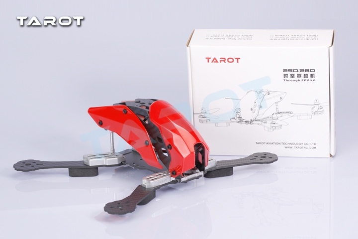 Tarot TL280C 280mm Carbon Fiber FPV Racer Frame Kit For Multicopter Quadcopter