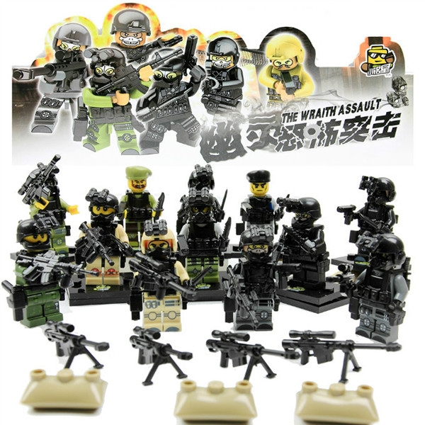 Xiaomingxing The Wraith Assault Mini Figures Block Bricks Toy