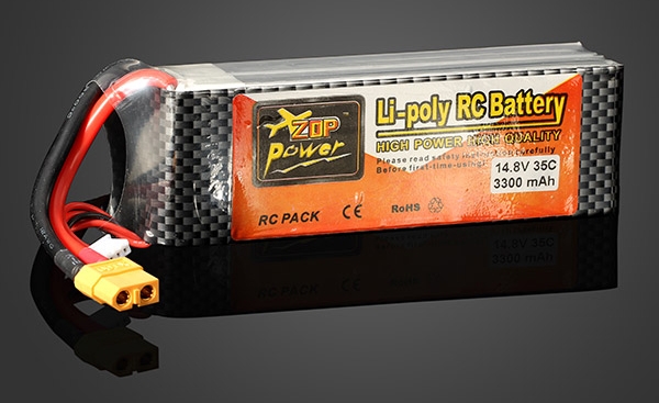 ZOP Power 14.8V 3300mAh 35C Lipo Battery XT60 Plug