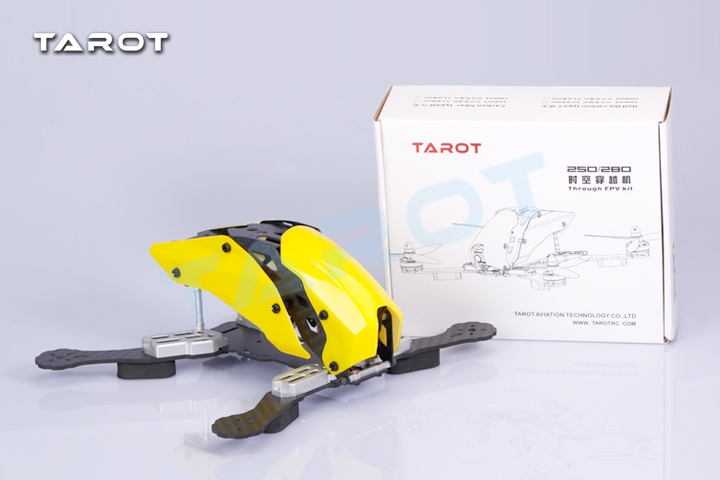 Tarot TL250C 250mm Carbon Fiber FPV Racer Frame Kit For Multicopter Quadcopter