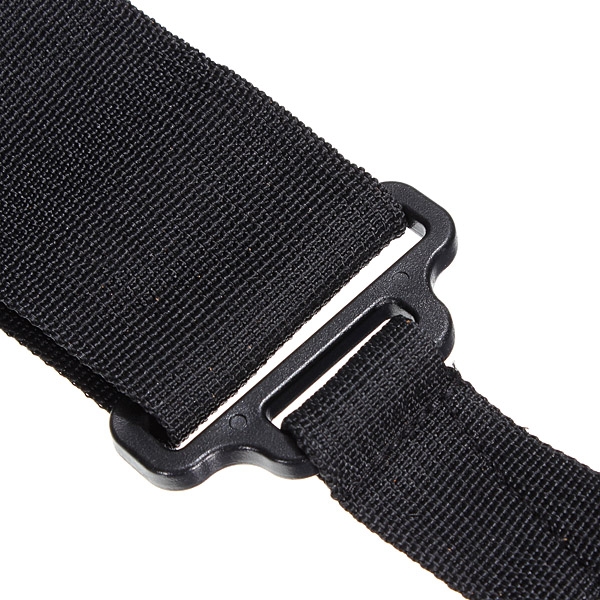 Black Guitar Strap Adjustable Length 85-145cm for Guitar Bass