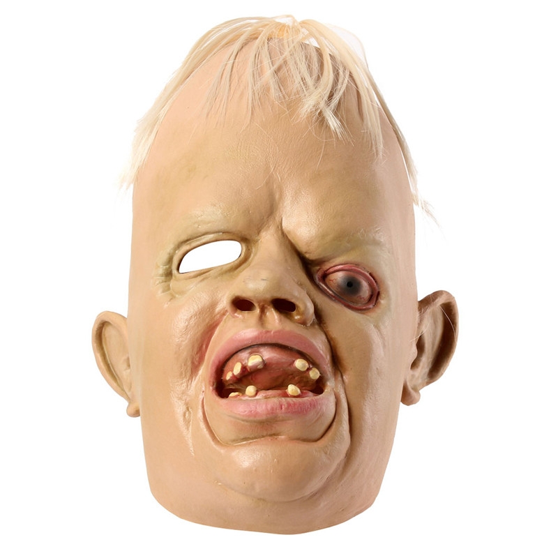 Cyclopia Bucktooth Latex Mask Horrible Mask Halloween Supply