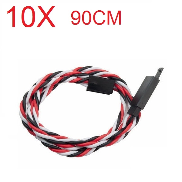 Amass 60 Core 90cm Anti-off Servo Extension Wire Cable For Futaba