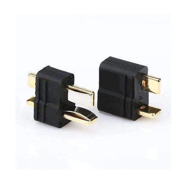 Amass Anti-skid T Plug Connector For RC ESC Battery 1 Pair